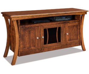 Sierra Media Stand by Forks Valley Woodworking