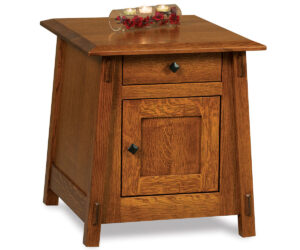 Colbran Enclosed End Table by Forks Valley Woodworking