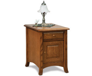 Carlisle Enclosed End Table by Forks Valley Woodworking