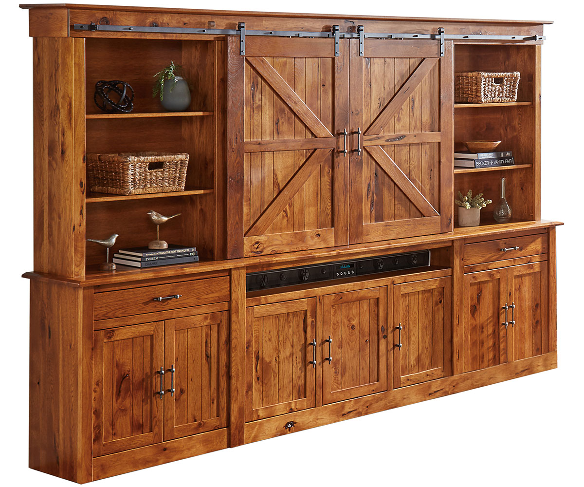 Timbra Wall Unit by Forks Valley Woodworking