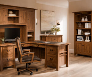 Artesa Office Collection by Forks Valley Woodworking