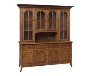Bunker Hill 4 Door Hutch by Genuine Oak Designs
