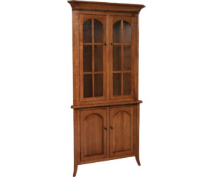 Bunker Hill Corner Hutch by Genuine Oak Designs