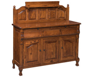 Arlington 3 Door Buffet with Backsplash by Genuine Oak Designs