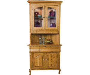 Arlington Corner Hutch by Genuine Oak Designs