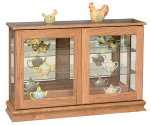 Large Console With Sliding Doors by Genuine Oak Designs