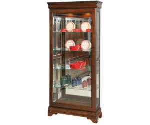 Louise Philippe Large Sliding Door Picture Frame Curio by Genuine Oak Designs