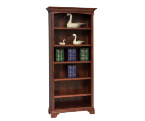 Stockton Bookcase Without Doors by Genuine Oak Designs