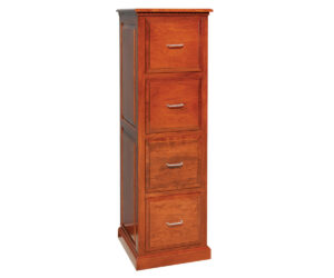 Four Drawer Traditional File Cabinet by Genuine Oak Designs