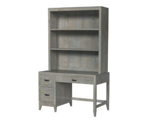 Triway Desk with Hutch by Genuine Oak Designs
