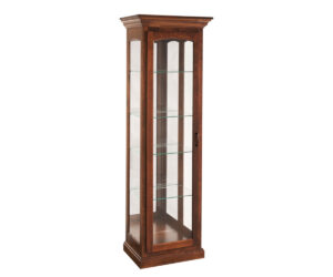 1-Door Picture Frame Curio by Genuine Oak Designs