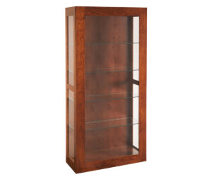 Seashore Sliding Curio by Genuine Oak Designs