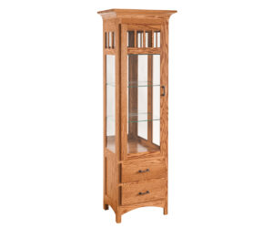 Mission Curio by Genuine Oak Designs