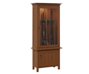 Easton 1 Door 6 Gun Cabinet by Genuine Oak Designs