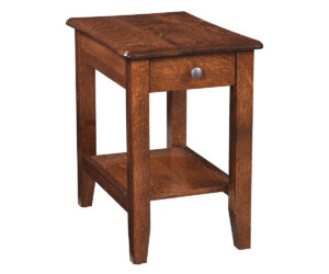 Bunker Hill Chairside Table by Genuine Oak Designs