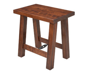 Dundee Chairside Table by Genuine Oak Designs