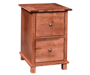 Farmerstown 2 Drawer File Cabinet by Genuine Oak Designs