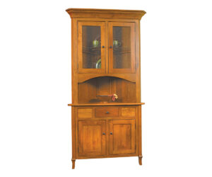 Jacob Martin Corner Hutch by Genuine Oak Designs