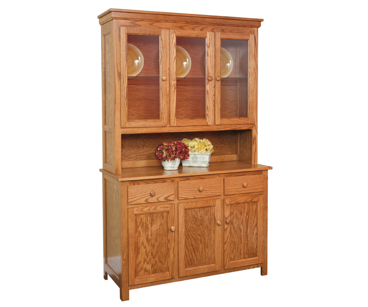 Catherines 3 Door Hutch by Genuine Oak Designs