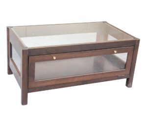 Coffee Table Display Case by Genuine Oak Designs