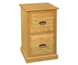 2 Drawer Traditional Filing Cabinet by Genuine Oak Designs