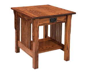 Mount Eaton End Table by Genuine Oak Designs