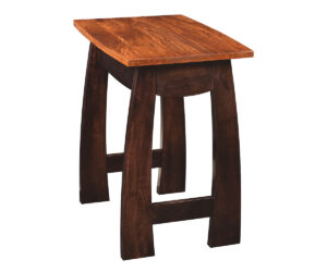 Mount Hope Chairside Table by Genuine Oak Designs