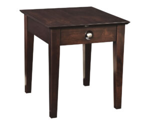 Sugar Creek End Table by Genuine Oak Designs