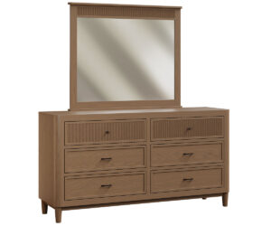 Millhall 6 Drawer Dresser by Genuine Oak Designs