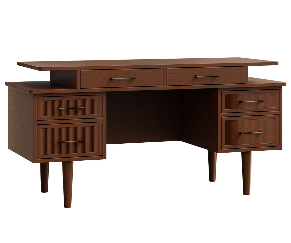 Millhall Executive Desk by Genuine Oak Designs