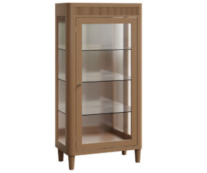 Millhall Petite Display Case by Genuine Oak Designs
