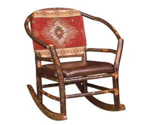 Hoop Chair Rocker by Hilltop Hickory Furniture