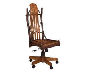 Bendwood Desk Chair by Hilltop Hickory Furniture