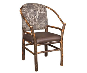 Narrow Hoop Chair by Hilltop Hickory Furniture