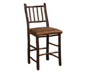 24″ Early American Bar Stool by Hilltop Hickory Furniture