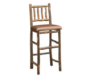 30″ Early American Bar Stool by Hilltop Hickory Furniture
