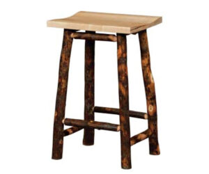 24″ Bar Stool by Hilltop Hickory Furniture