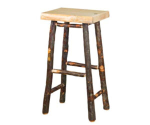 30″ Bar Stool by Hilltop Hickory Furniture