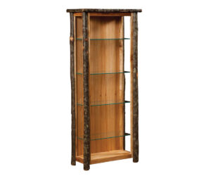 Open Curio Cabinet by Hilltop Hickory Furniture