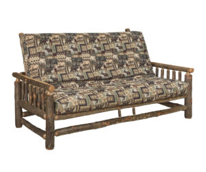 Lodge Sofa With Full Futon by Hilltop Hickory Furniture