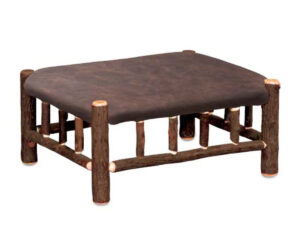 Lodge Ottoman by Hilltop Hickory Furniture
