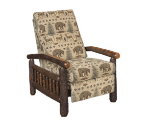 Hickory Recliner by Hilltop Hickory Furniture