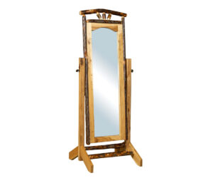 Cheval Mirror by Hilltop Hickory Furniture