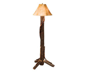 Floor Lamp by Hilltop Hickory Furniture