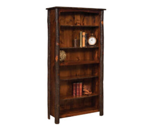 72″ Bear Lodge Bookcase by Hilltop Hickory Furniture