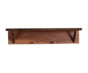 Wall Shelf – 24″W by Hilltop Hickory Furniture