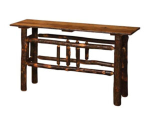 Lumber Jack Sofa Table by Hilltop Hickory Furniture