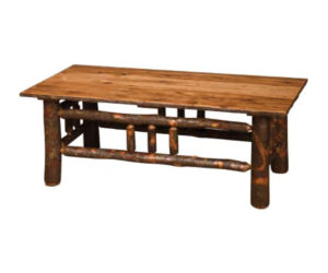 Lumber Jack Coffee Table by Hilltop Hickory Furniture