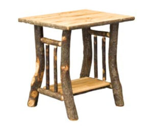 Noble End Table by Hilltop Hickory Furniture