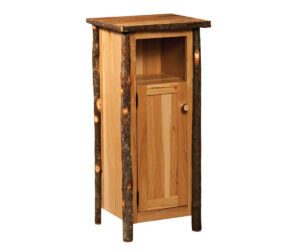 Utility Stand Closed Sides With Door by Hilltop Hickory Furniture